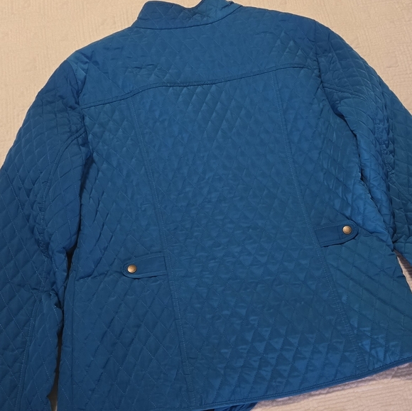 Vintage style Talbots quilted jacket, size large - Picture 3 of 8